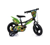 Bicicletta 12 Pollici Dinosaur con Stabilizzatori - Dino Bikes