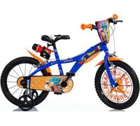 Bicicletta 14 per bambino DRAGON BALL con rotelle borraccia e freni Dino Bikes