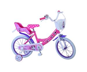 Bicicletta 16' Minnie, per ragazze dai 4 ai 6 anni,