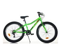 Bicicletta 24 Pollici MTB Plus Verde