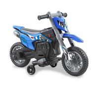 Bicicletta a pedalata assistita blu 6V per bambini - Nouvo