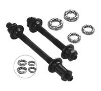 Bicicletta Assi Assale Posteriore Asse Ruota Anteriore Set 108/145mm Con 1/4
