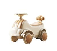 bicicletta Auto scorrevole a 4 ruote, macchina a spinta con volante antiribaltamento, giocattoli for ragazzi e ragazze bici triciclo(Bruin)