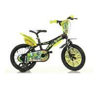 Dino Bikes 614-DSA Bicicletta Dinosauri 14 pollici per Bambini