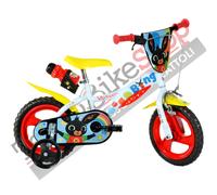 Dino Bikes Bicicletta Bambino New Bing 12 pollici con rotelle stabilizzatrici