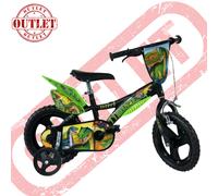 Bicicletta Bambino Dino Bikes Dinosaur DINO T-REX 12"
