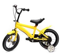 BICICLETTA BICI 14'' CON ROTELLE E FRENI per BAMBINI 2-10 ANNI VARI COLORI
