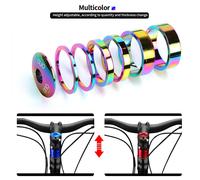 Bicicletta/Bicicletta Cuffie Anello Set Guarnizioni 1 1/8 Pollici Spacer Con
