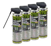 Bicicletta Catene Detergente Spray Pulitore Bike Linea PETEC 4x 500 ML e-Bike