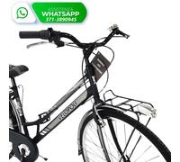 Bicicletta CITY BIKE da DONNA VELOPOLI 28″ con CAMBIO 6 Marce / Nero