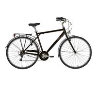 Bicicletta City da Uomo 28" Cambio 6V Shimano Freni V-Brake Roxy Nero