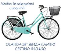 Bicicletta classica GALANT OLANDA donna 26" bici tradizionale retrò CON CESTINO