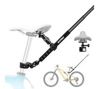 Bicicletta Coda Montaggio Kit con 47" Invisibile Selfie Bastone compatibile con Insta360 X5-X, Bicicletta Manubrio Morsetto Montaggio compatibile con GoPro 13-3 per Ciclismo Motocicletta Barca Riprese