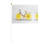 Bicicletta con ruota di limone palmare bandiera celebrazione eventi reali barbecue festa decorazione porti eventi eventi giardino decorazioni