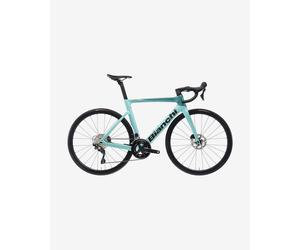 Bicicletta Corsa Bianchi Oltre Race Shimano 105 Di2 azzurro - 50