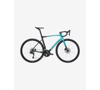 Bicicletta Corsa Bianchi Specialissima Comp Shimano Ultegra Di2 azzurro celeste nero - 53