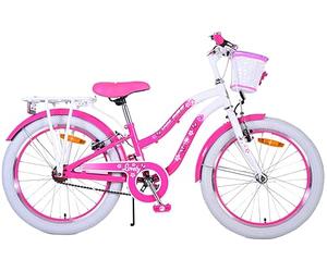 Bicicletta da bambina 20 pollici con cestino e portapacchi modello Lovely