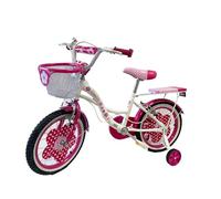 Bicicletta da bambina modello Camilla colore rosa con accessori misura 12"/14"/16"/20" (16")