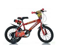 Bicicletta da Bambino 16 Pollici Cars 4 5 6 7 anni Bici Bimbo Rotelle