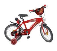 Bicicletta da Bambino 16 Pollici Cars con Rotelle Bici Mountain Bike per Bimbo