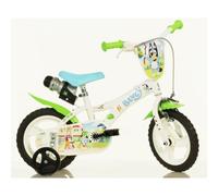 Bicicletta da Bambino Bluey Ruota 12 Pollici 3 4 5 anni con Rotelle