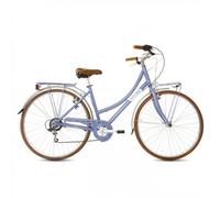 Bicicletta da Città Donna MYLAND Corso 28.3 - Azzurro, Taglia 46, Ruote 28", Shimano 7V