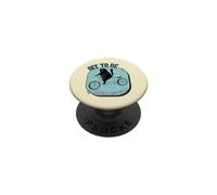 Bicicletta da corsa Off To Be Radical Left Scum nera per gatti e topolini retrò PopSockets PopGrip Adesivo