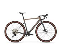 Bicicletta da ghiaia megamo silk 07 shimano grx 12v 700 mm nero marrone 2026