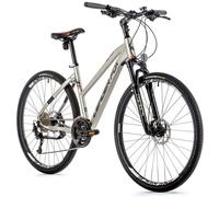 Bicicletta da montagna donna Leader Fox Sumava 2023 28'' Argento