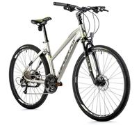 Bicicletta da montagna donna Leader Fox Toscana 2022 28'' Argenté