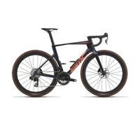 Bicicletta da strada bmc teammachine r 01 three sram force axs 12v 700 mm blu arancione 2027