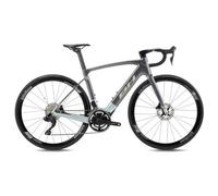 Bicicletta da strada elettrica bh irs1 carbon 1 5 shimano 105 di2 12v 630wh 700mm grigio