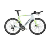 Bicicletta da strada scott foil rc tri sram force axs 12v 700 mm bianco giallo 2025