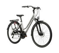 Bicicletta da trekking 28" donna Kross trans 3.0 Argenté