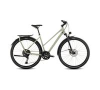Bicicletta da trekking cube kathmandu exc trapeze con cambio shimano cues 11 velocita manubrio da 700 mm colore verde pisello modello 2026