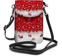 Bicicletta dell'albero a forma di cuore. Borsa a tracolla piccola per cellulare di San Valentino Borsa a tracolla rossa per portafogli e borsette da donna