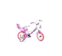 Bicicletta Dino Bikes Fairy Bianca 12 pollici Bambina