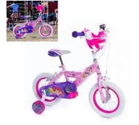 Bicicletta Disney Principesse Bici Princess Bambina con Rotelle Nuovo Modello