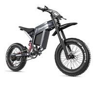 Bicicletta elettrica 15ooW E-Dirt Bike 60V 30AH Motocicletta E-Mountain Bike