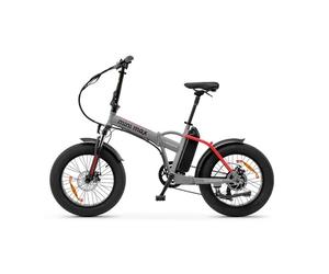 Bicicletta Elettrica Argento E-Bike Minimax Red