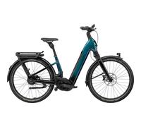 Bicicletta elettrica CANNONDALE Mavaro 1 con passo basso AZURRO M