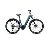 Bicicletta elettrica cube kathmandu hybrid pro 800 easy entry shimano deore xt 12v 800 wh bosch 120 nm 700 mm grigio smeraldo 2027