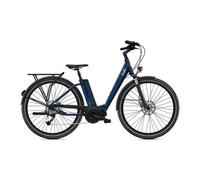 Bicicletta elettrica da citta o2 feel ivog explorer 4 1 univ shimano altus 9v 400 wh 27 5 blu