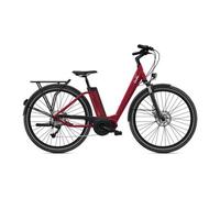 Bicicletta elettrica da citta o2 feel ivog explorer 4 1 univ shimano altus 9v 400 wh 27 5 rosso