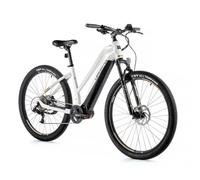 Bicicletta elettrica da donna Leader Fox Swan 2023 Bafang M300 Blanc