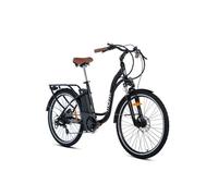 Bicicletta Elettrica di Passeggio, E-26 Moma Bikes, Alluminio, SHIMANO ALTUS 7V, Freni a Disco idraulico Bat. Ion Litio 36V 16Ah - Nouvo