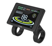 Bicicletta elettrica Display LCD H-100 con connettore SM 24V-72V Supporta doppi protocolli per velocità, chilometraggio, livello batteria e monitoraggio codice di errore