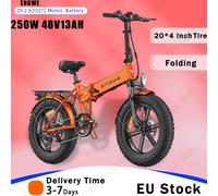 Bicicletta elettrica ENGWE EP-2 Boost pieghevole 250W potente motore 48 v13ah batteria al litio E bici 20*4.0 pollici Fat Tire bici elettrica Gray Delived 3-7 Days