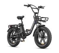 Bicicletta elettrica ENGWE L20 Boost per donne, batteria 48V 13Ah, pneumatici Fat Tires 20 , Shimano 7 velocità, autonomia 126 km - Nouvo