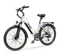Bicicletta Elettrica Eskute C202 250W 48V 17.5Ah 26'' - Bianca